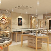 Mẫu thiết kế tiệm trang sức đá quý TAIRA đẳng cấp tại trung tâm TPHCM